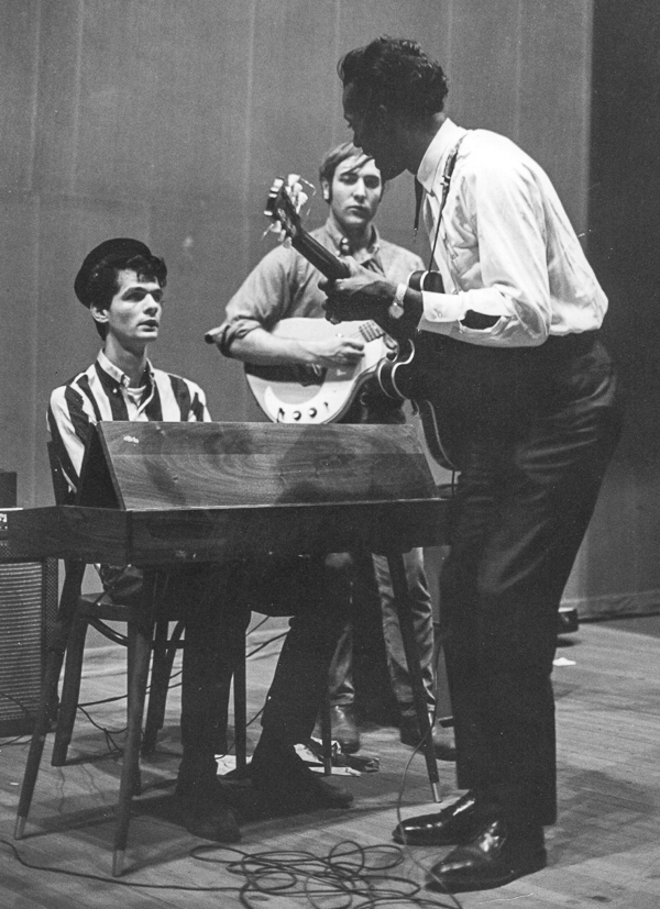 Al Kooper an Danny Kalb with Chuck Berry