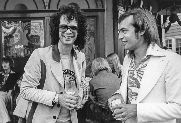 Al Koopewr with Bernie Taupin