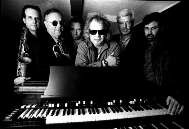 Al Kooper with The Funky Faculty: Daryl Lowery, Jeff Stout, Larry Finn, Al, Bob Doezema, Tom Stein