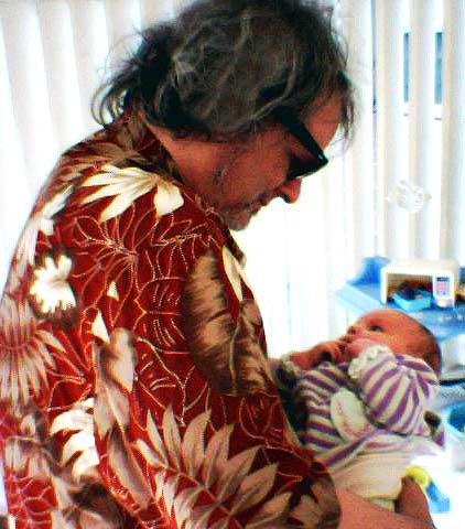 Al Kooper with granddaghter Chloe Miranda Kooper