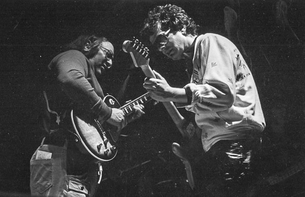 Al Kooper with Danny Kalb at a Blues Project Reunion