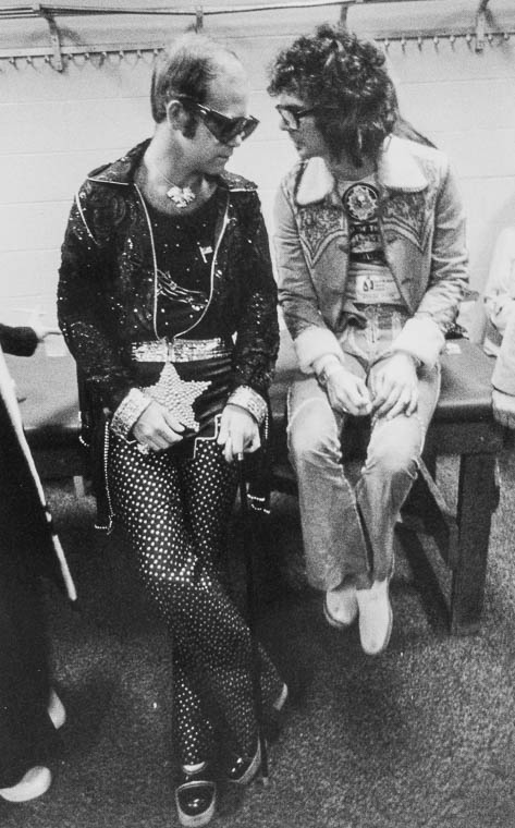 Al Kooper with Elton John